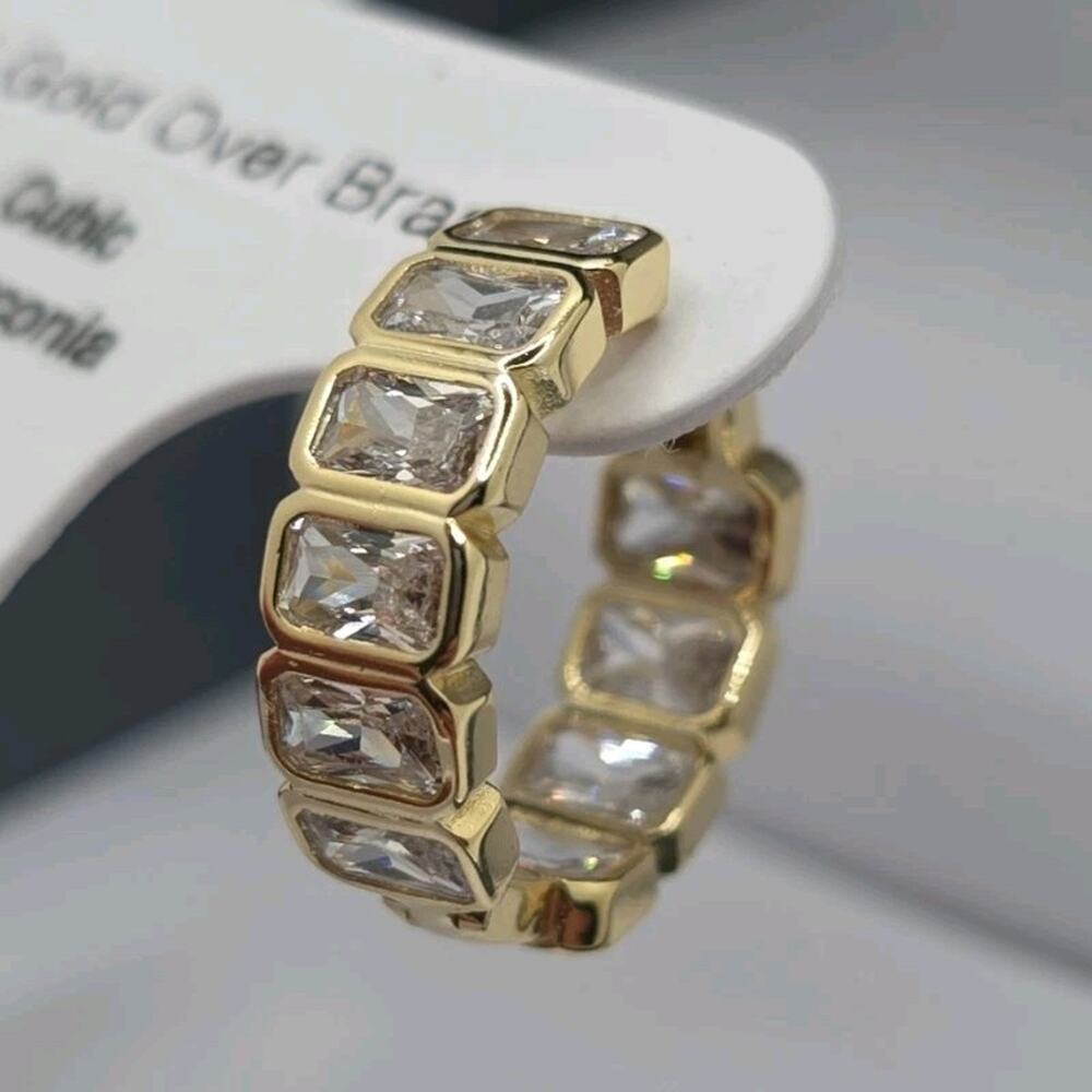LOT OF 10 Units of And Now This 18K Gold Over Brass Earrings